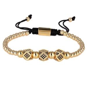 Beads Bracelet with Cubes​